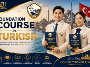 Poster Kursus Bahasa Turki di Istanbul